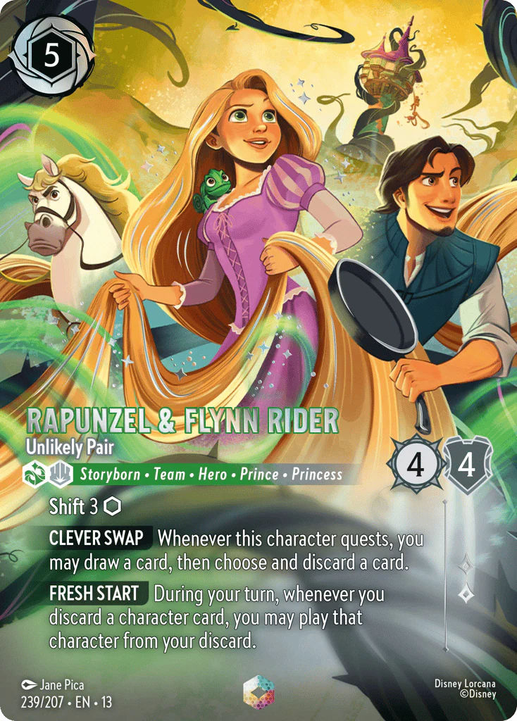 Rapunzel & Flynn Rider