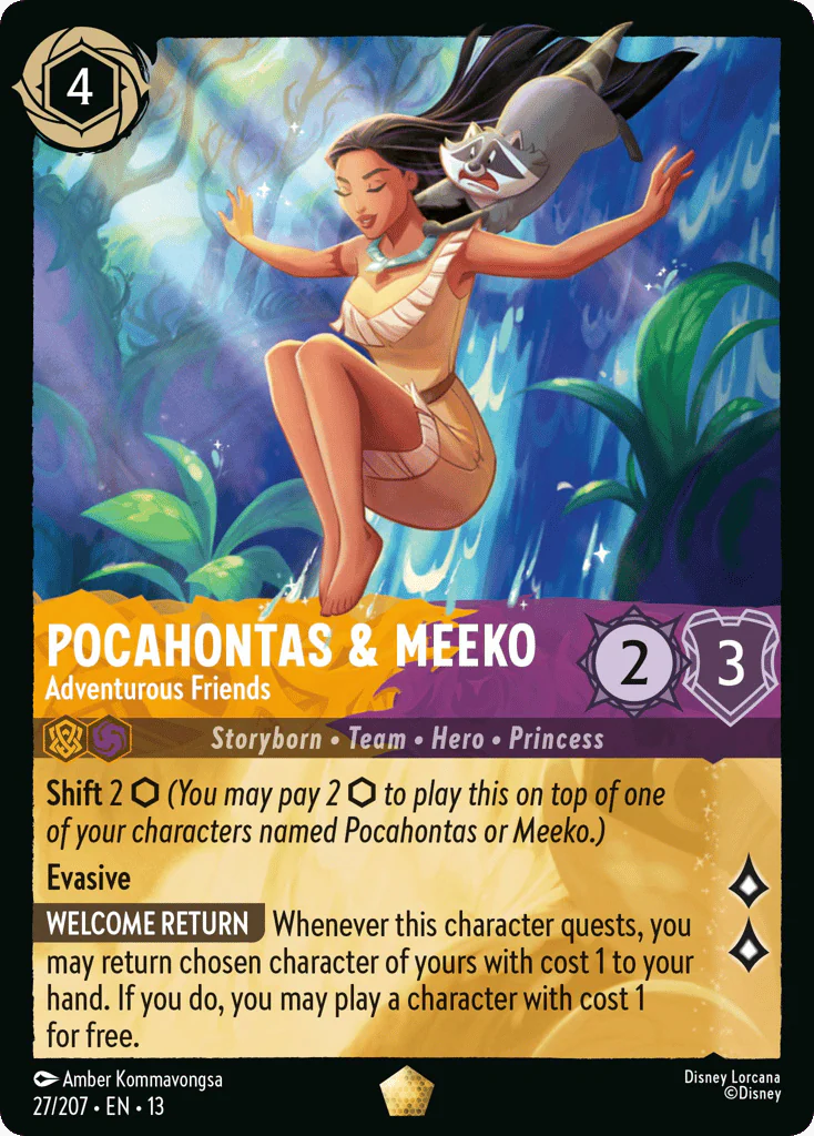 Pocahontas & Meeko