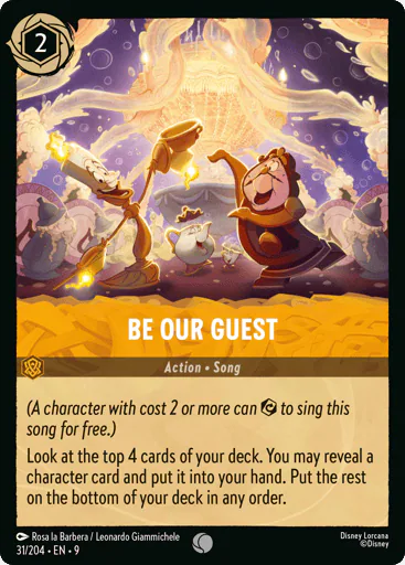Be Our Guest