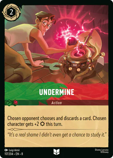 Undermine