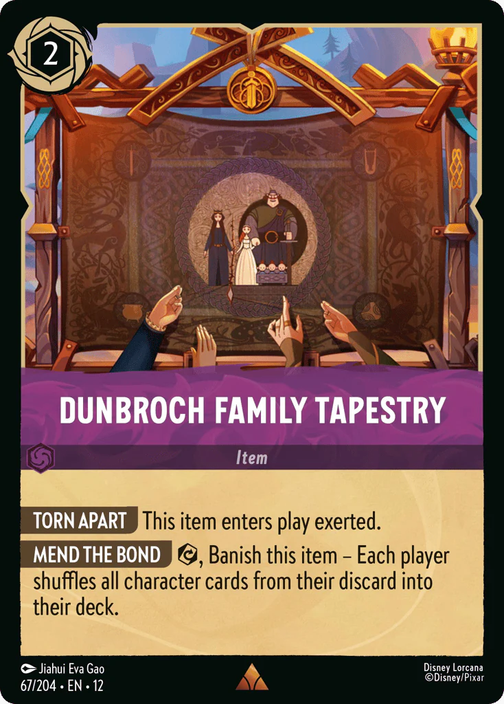 DunBroch Family Tapestry