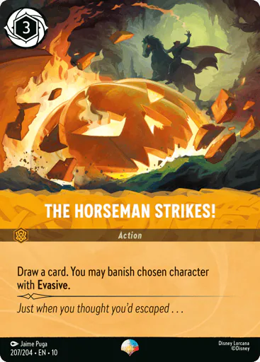 The Horseman Strikes!