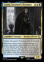 Gríma, Saruman's Footman