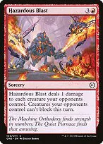 Hazardous Blast