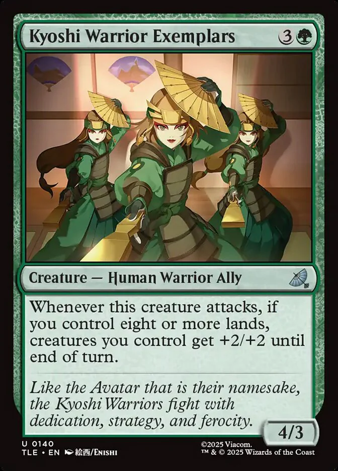 Kyoshi Warrior Exemplars