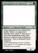 Occupation of Llanowar