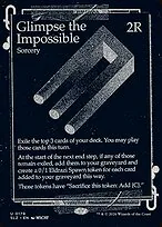 Glimpse the Impossible
