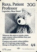 Ruxa, Patient Professor
