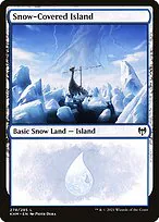 Snow-Covered Island