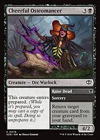 Cheerful Osteomancer // Raise Dead