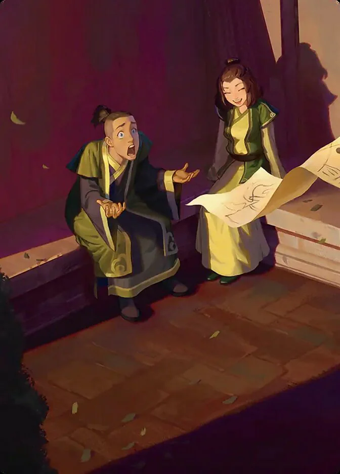 Sokka and Suki // Sokka and Suki