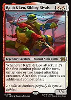 Raph & Leo, Sibling Rivals