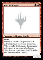 Must Be Knights