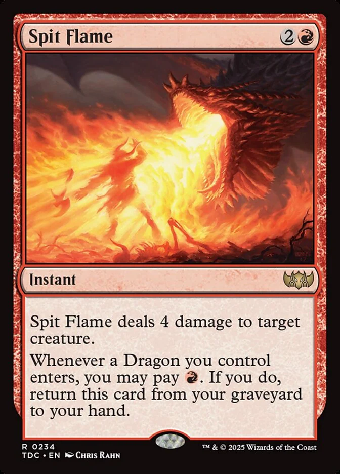 Spit Flame