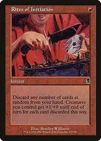 Rites of Initiation