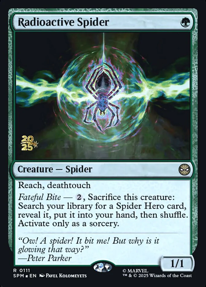 Radioactive Spider