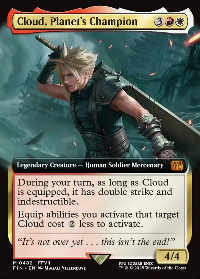 Cloud, Planet's Champion