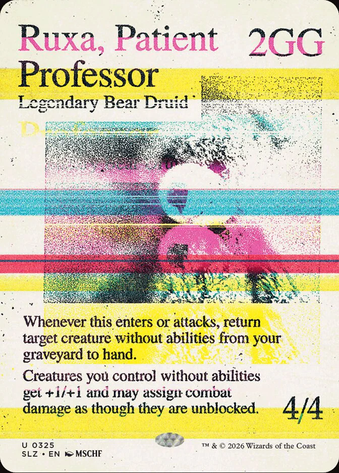 Ruxa, Patient Professor