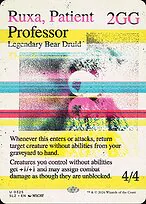 Ruxa, Patient Professor