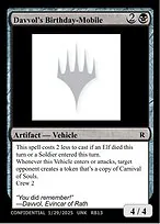 Davvol's Birthdaymobile