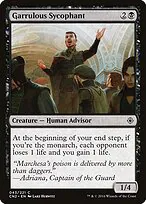 Garrulous Sycophant