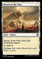 Desert of the True
