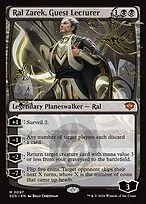 Ral Zarek, Guest Lecturer