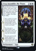 Urza Assembles the Titans