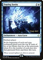 Fraying Sanity