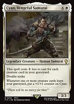 Cyan, Vengeful Samurai