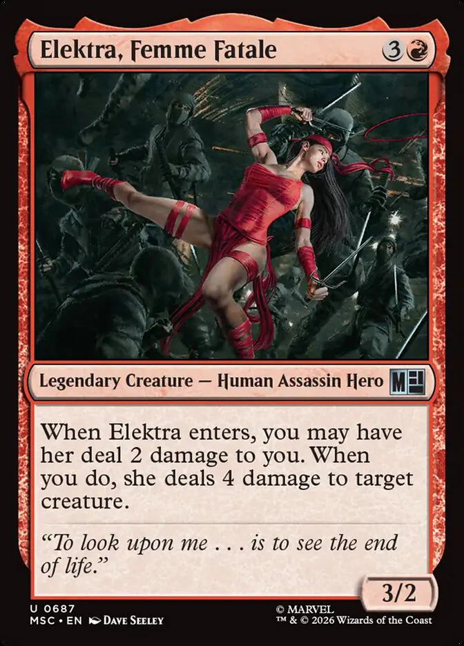 Elektra, Femme Fatale