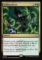 Culling Ritual