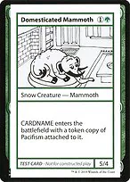 Domesticated Mammoth