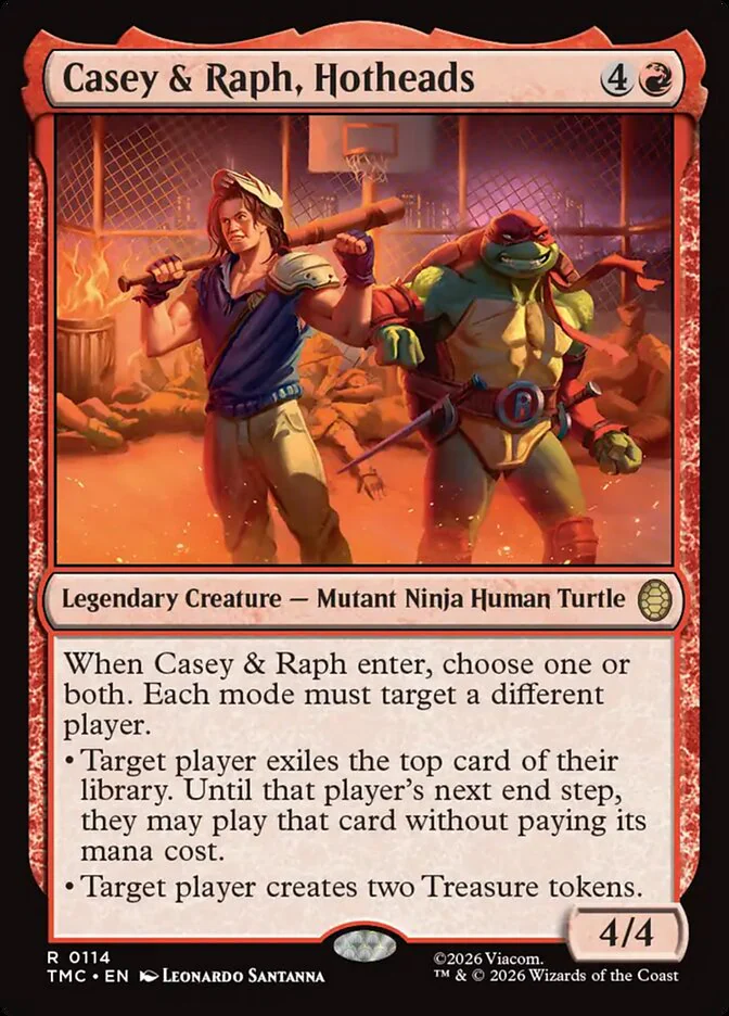 Casey & Raph, Hotheads