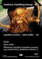 Anafenza, Unyielding Lineage