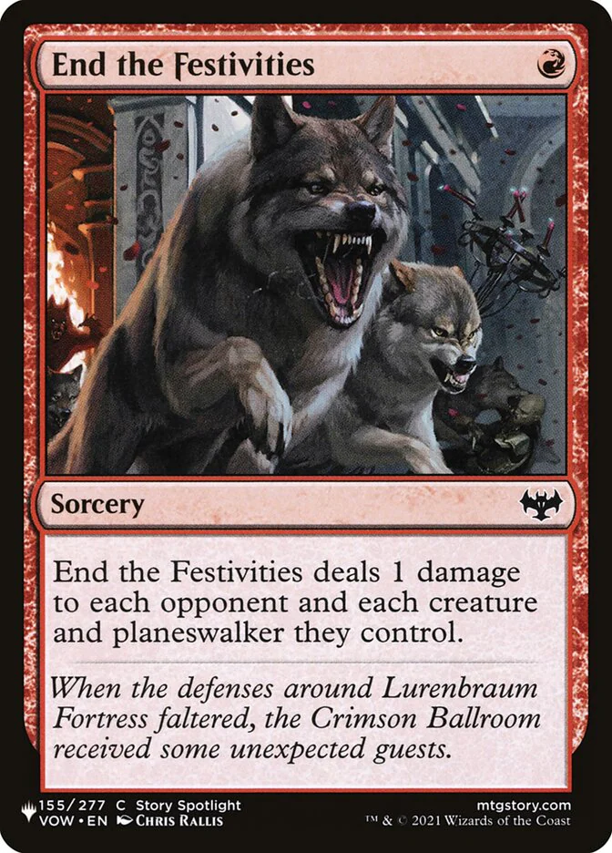End the Festivities
