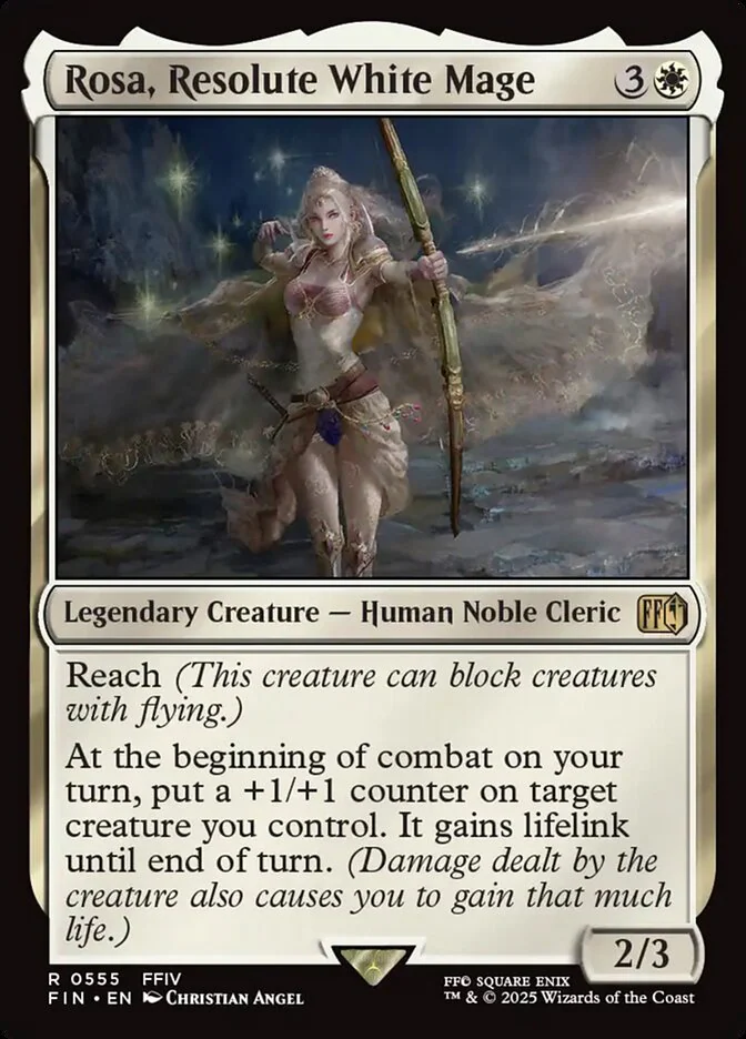 Rosa, Resolute White Mage