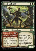 Questing Druid // Seek the Beast