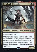 Gev, Scaled Scorch