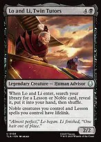 Lo and Li, Twin Tutors