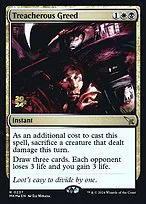 Treacherous Greed