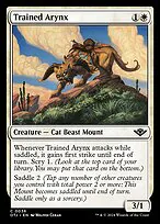 Trained Arynx