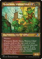 Rulik Mons, Warren Chief