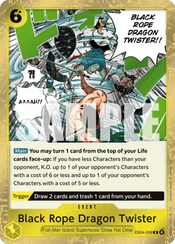 Black Rope Dragon Twister
