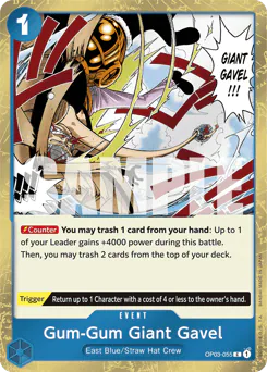 Gum-Gum Giant Gavel