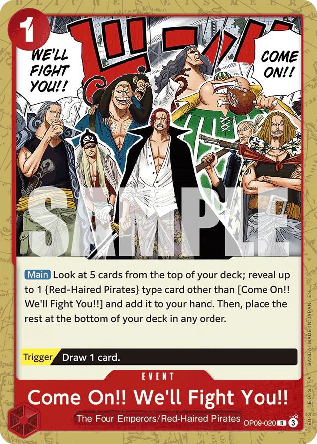 Come On!! We'll Fight You!!