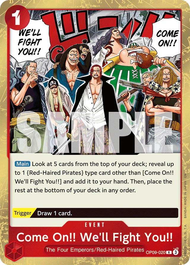 Come On!! We'll Fight You!!