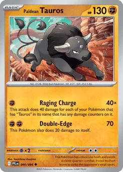 Paldean Tauros
