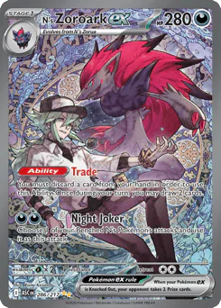 N's Zoroark ex