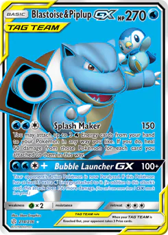 Blastoise & Piplup-GX
